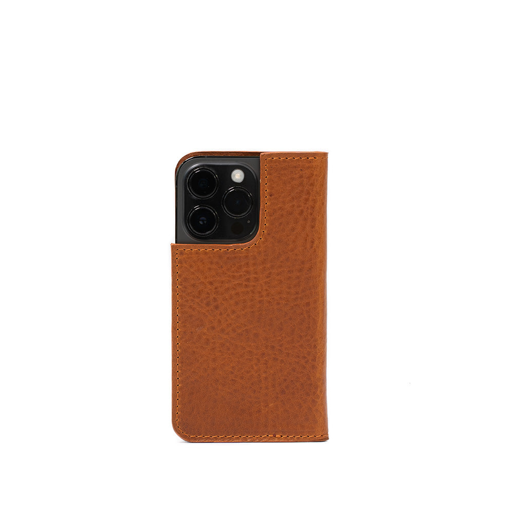 Leather Folio Case Wallet for iPhone 16 Series with MagSafe - The Minimalist 5.0